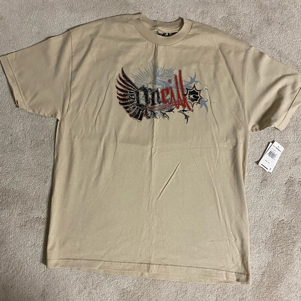 NWT XL ONeil beige T-shirt
